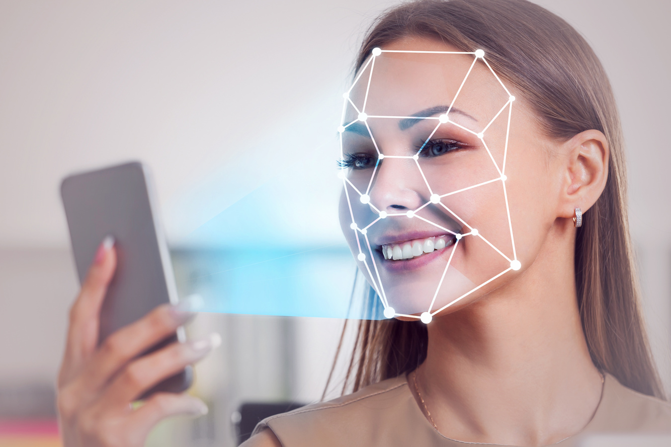 Concept of Face Recognition of a Smartphone